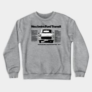 FORD TRANSIT - German ad Crewneck Sweatshirt